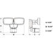 Outdoor Security LED 6.75 inch White Outdoor Security