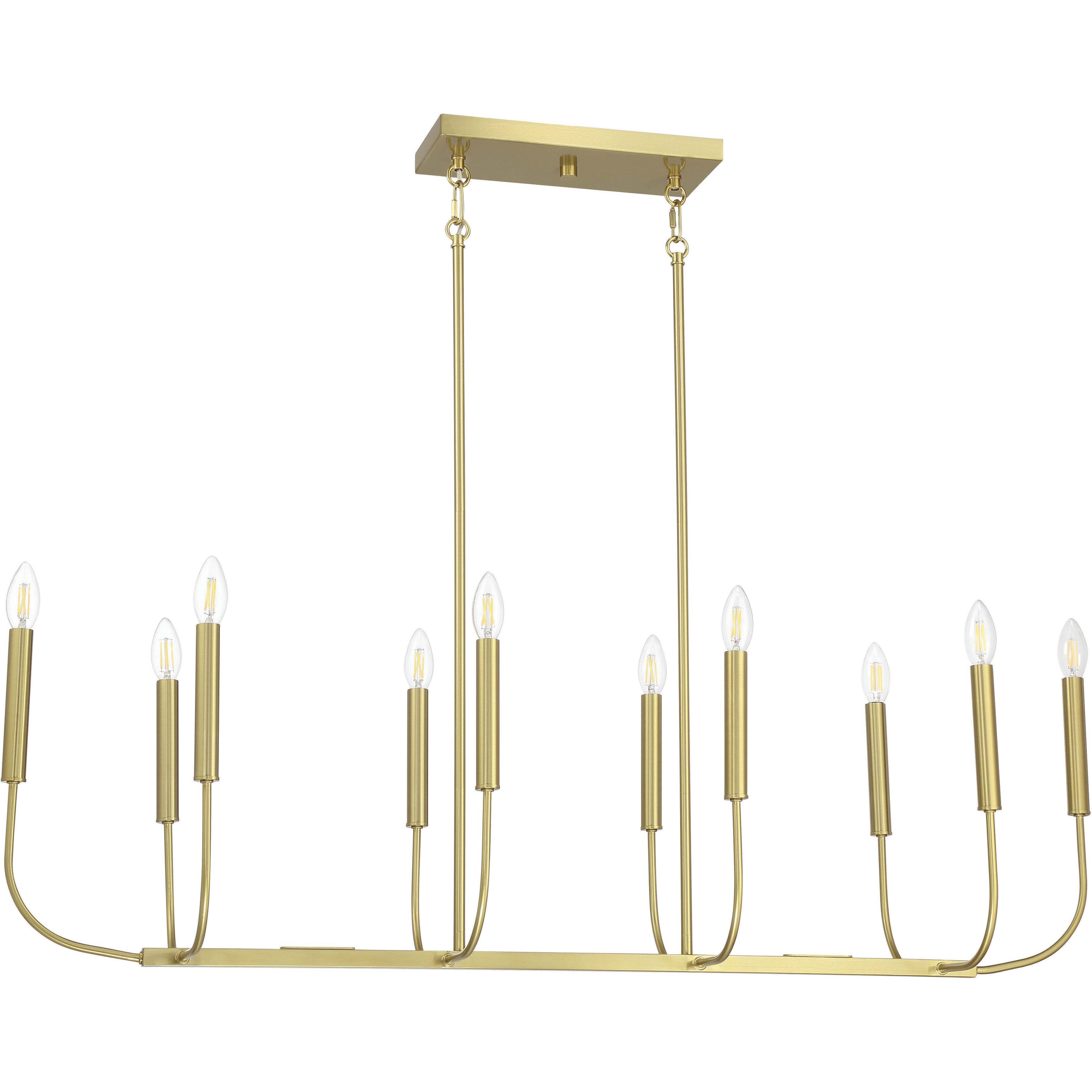 Traci 10 Light 13.00 inch Island Light