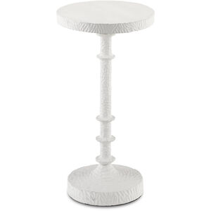 Gallo 12 inch Gesso White Drinks Table