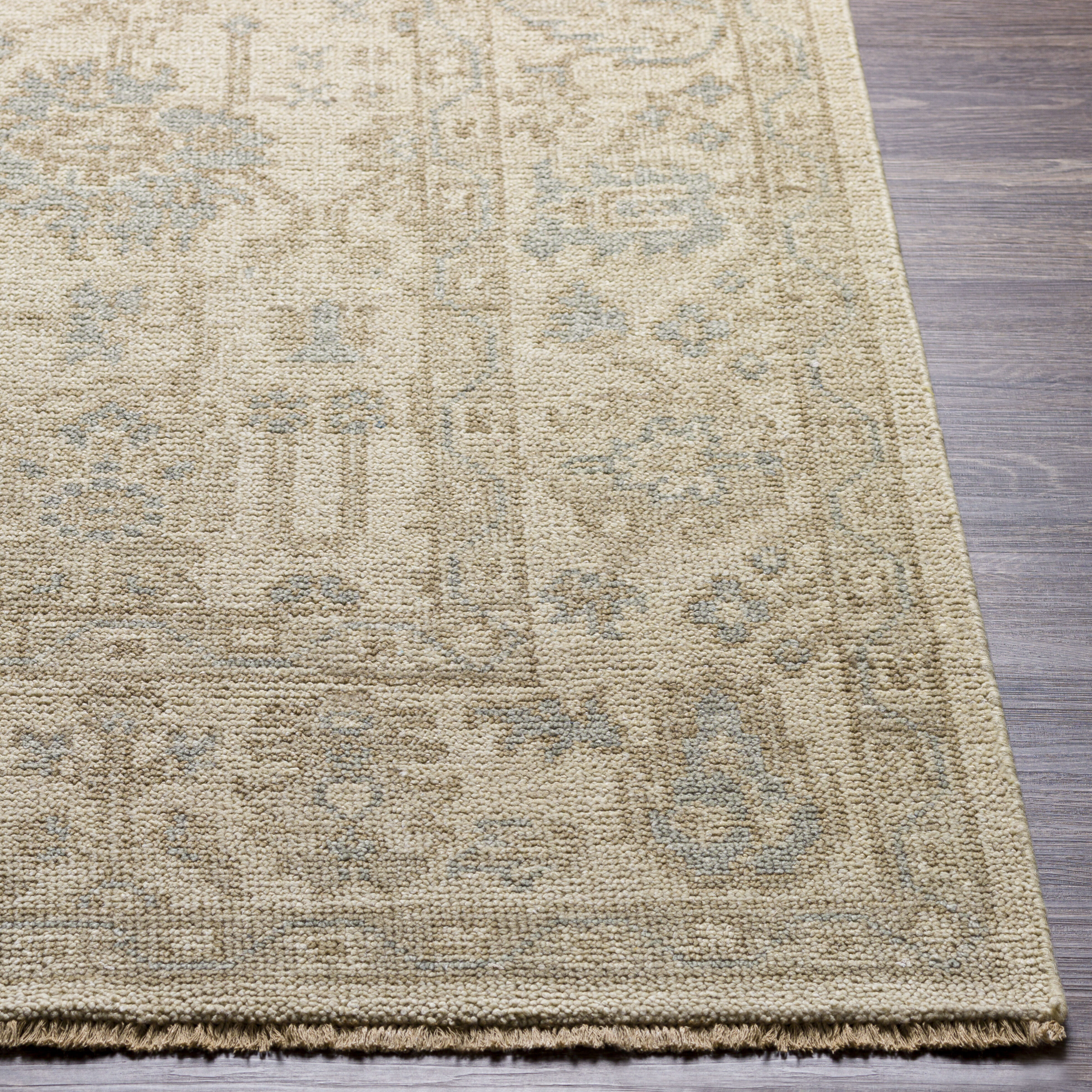 Reign 36 X 24 inch Sage Rug in 2 x 3, Rectangle