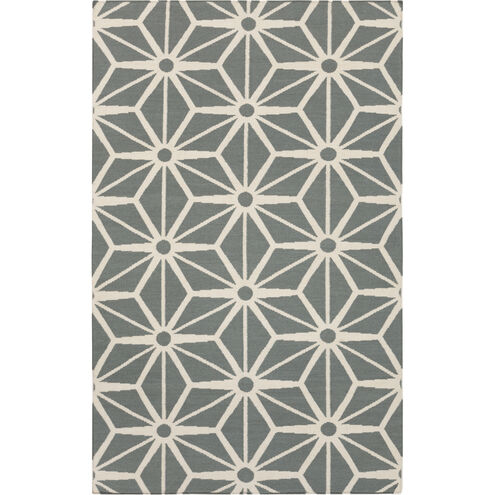 Fallon 36 X 24 inch Charcoal, Ivory Rug