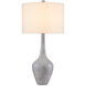 Fenellla 32 inch 150.00 watt Black/White/Antique Brass Table Lamp Portable Light