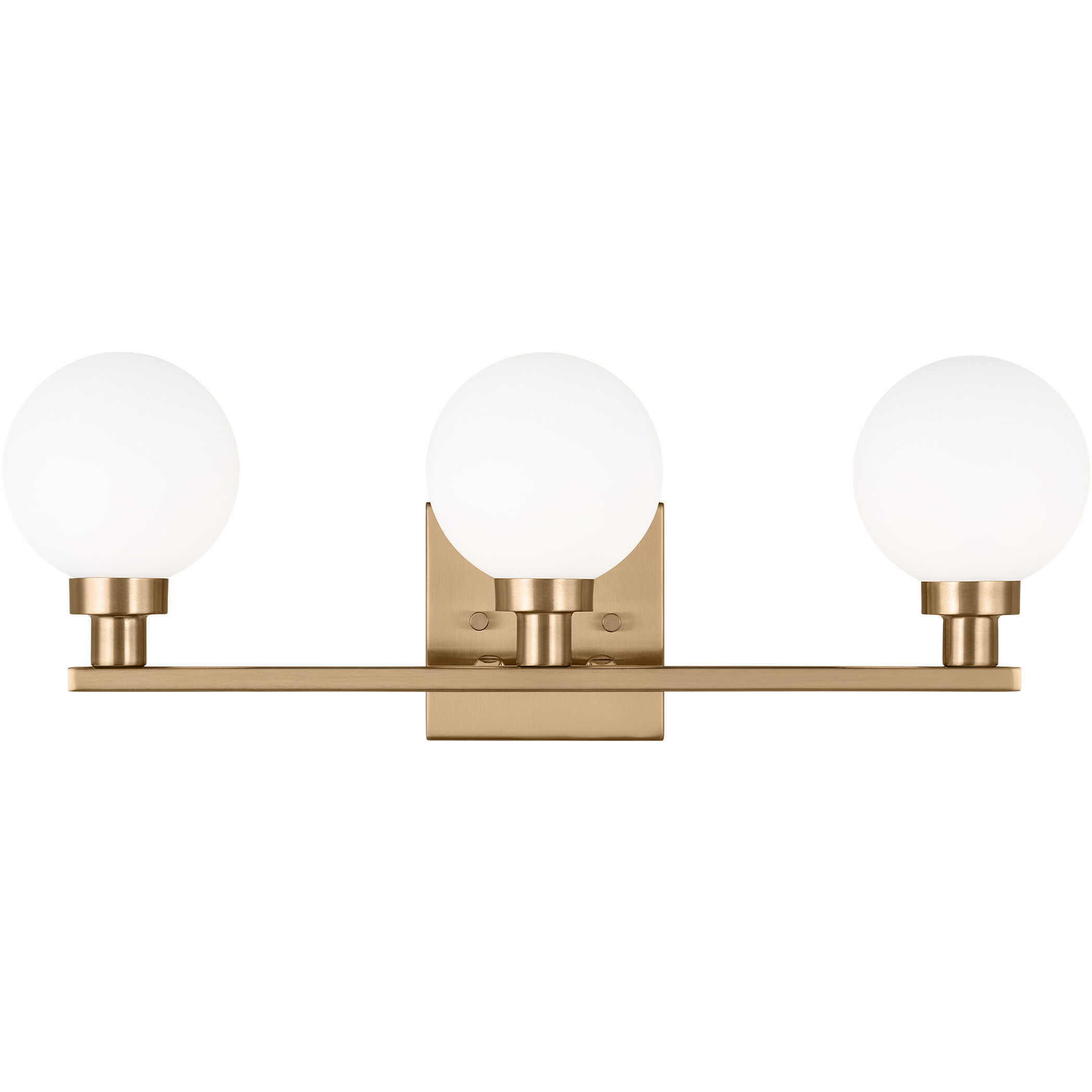 Sean Lavin Clybourn 3 Light 21.63 inch Satin Brass Bath Vanity Wall Light