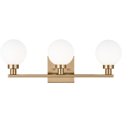 Sean Lavin Clybourn 3 Light 21.63 inch Satin Brass Bath Vanity Wall Light