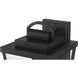 Brenwick 1 Light 14.5 inch Powder Coated Black Outdoor Wall Sconce