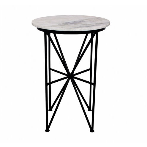 Quadrant 24 X 17 inch White Accent Table