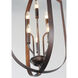 Provident 6 Light 15 inch Oil Rubbed Bronze Chandelier Ceiling Light