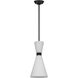 Drew & Jonathan Belcarra 1 Light 8 inch Midnight Black Pendant Ceiling Light