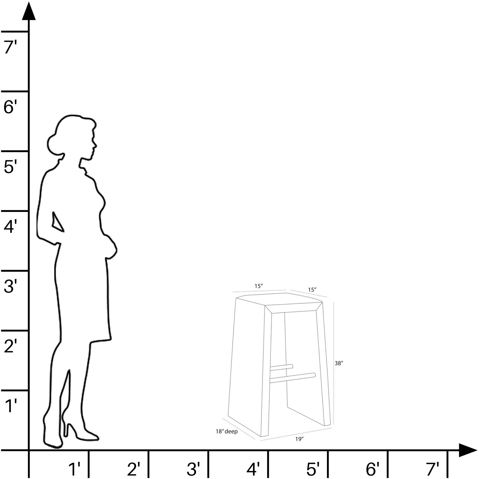 Cowan 30.5 inch White and Antique Brass Bar Stool