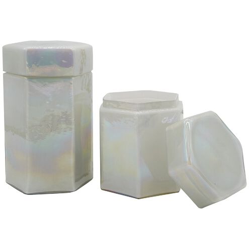 Transcendence 6.8 X 5 inch Canisters with Lid 