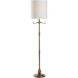 Larry Laslo 100.00 watt Antique Brass Floor Lamp Portable Light