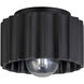 Radiance Collection 1 Light 8 inch Cerise Flush-Mount Ceiling Light