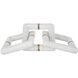 Anita White/Gold Marble Chain