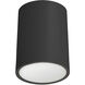 Echo LED 5.25 inch Matte Black Flush Mount Ceiling Light