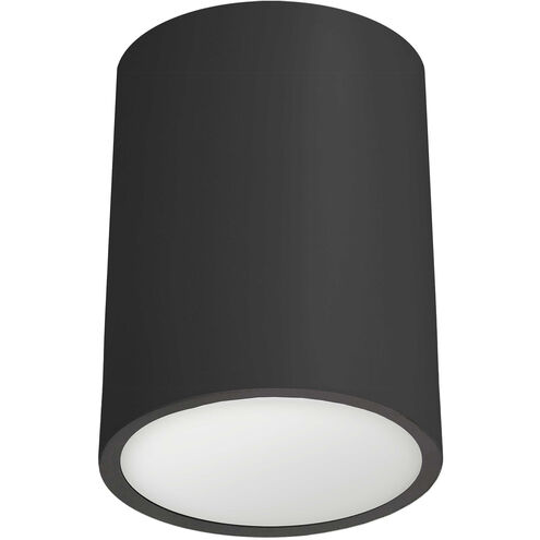 Echo LED 5.25 inch Matte Black Flush Mount Ceiling Light