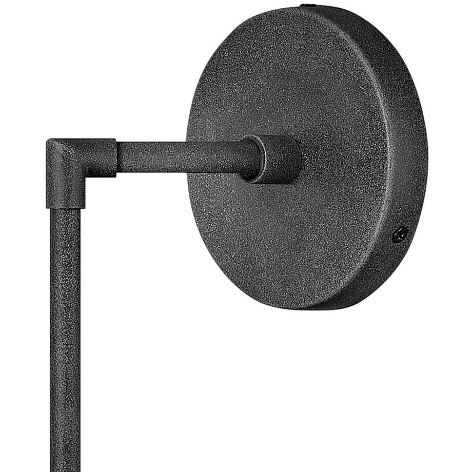 Warby 1 Light 8 inch Aged Zinc with Heritage Brass Indoor Wall Sconce Wall Light in Clear