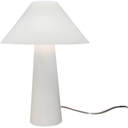 Portable 21.5 inch 60.00 watt Bisque and Brushed Brass Portable Lamp Portable Light