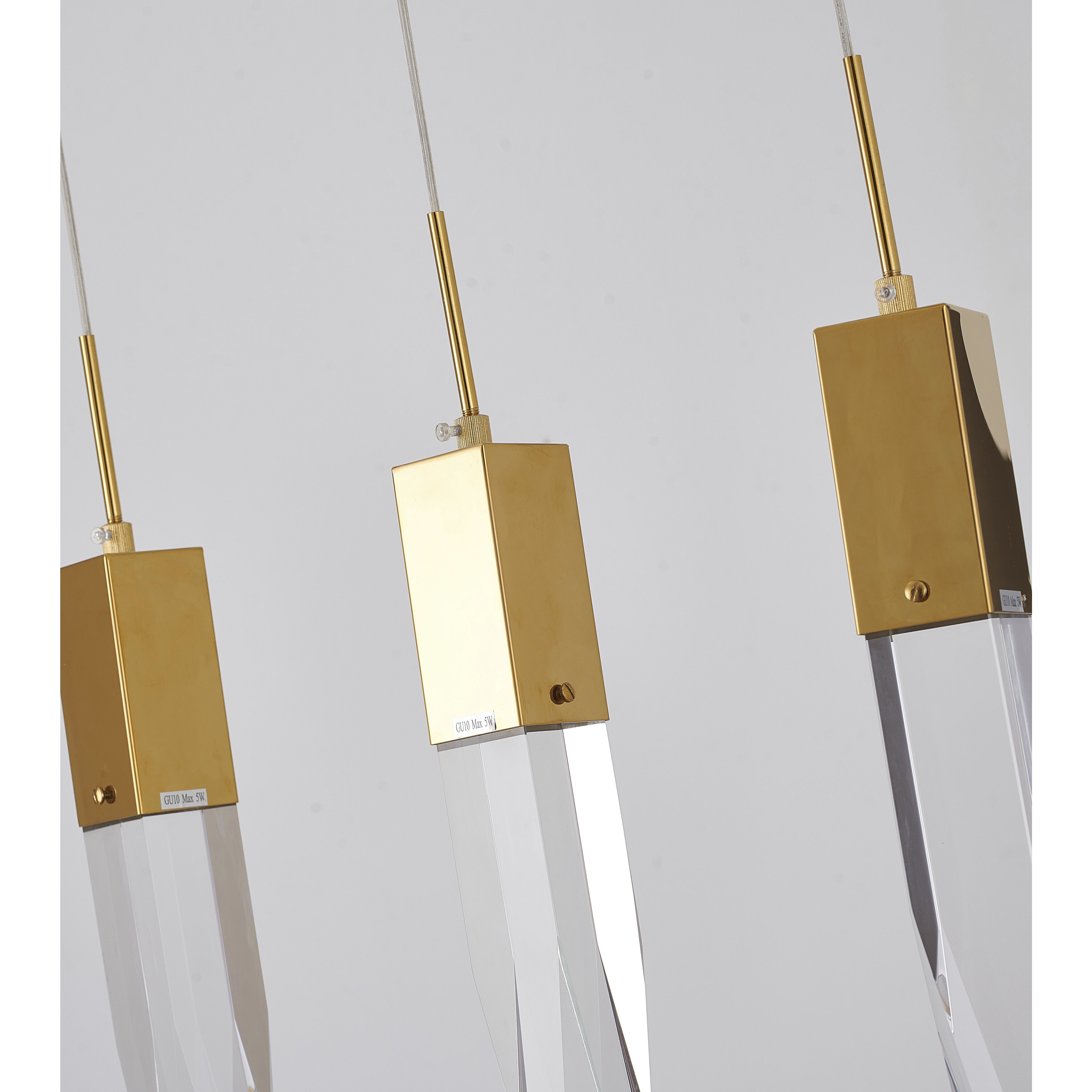 Canada 3 Light 22.05 inch Gold Island Lighting Ceiling Light