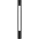 Atlantis 12v 4.00 watt Satin Black Landscape Path Bollard, Round