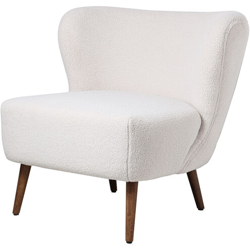 Margot White Occasional Chair, Accent Chair