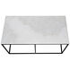 Lois 56 X 30 inch Matte Black Coffee Table
