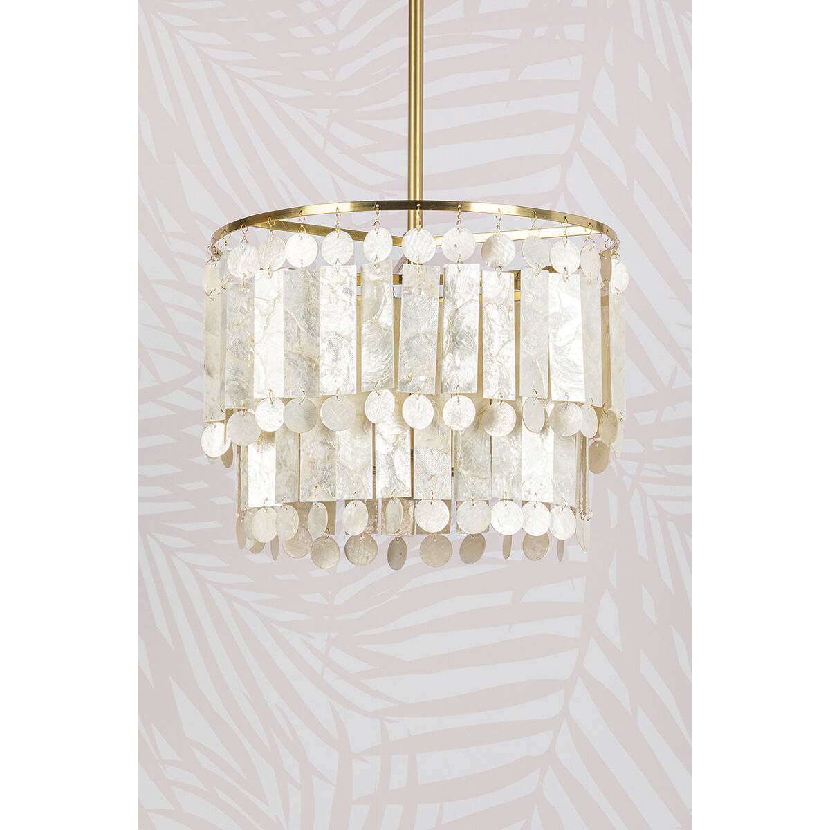Melisa 3 Light 16 inch Aged Brass Chandelier Ceiling Light
