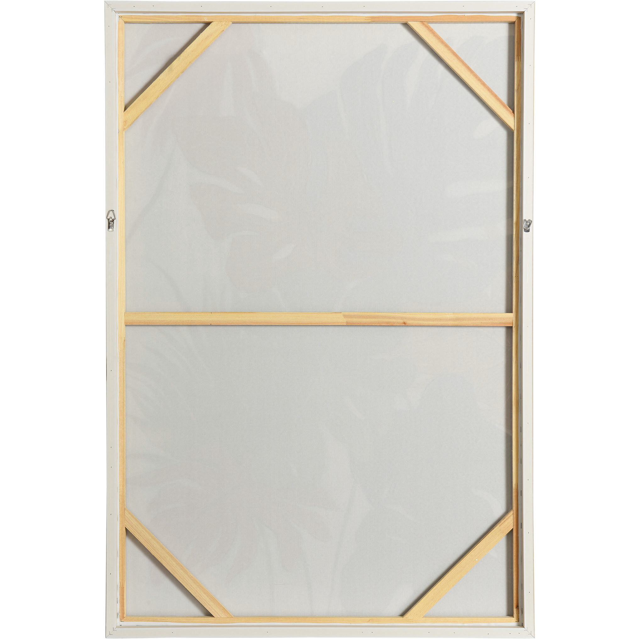 Stu Multi - White and Black and Orange and Pink and Yellow Wall Art