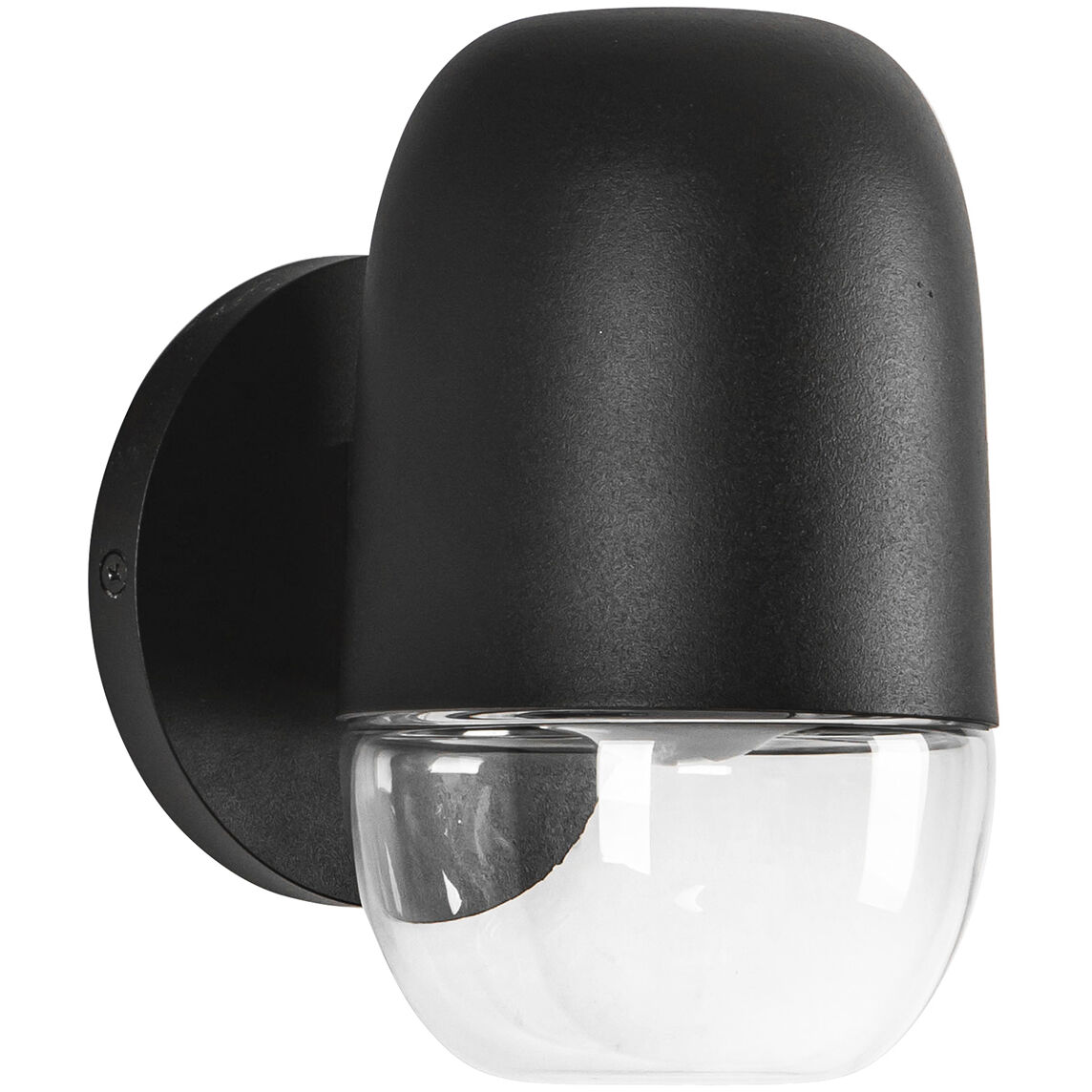 Yara LED 7.38 inch Black Exterior Wall