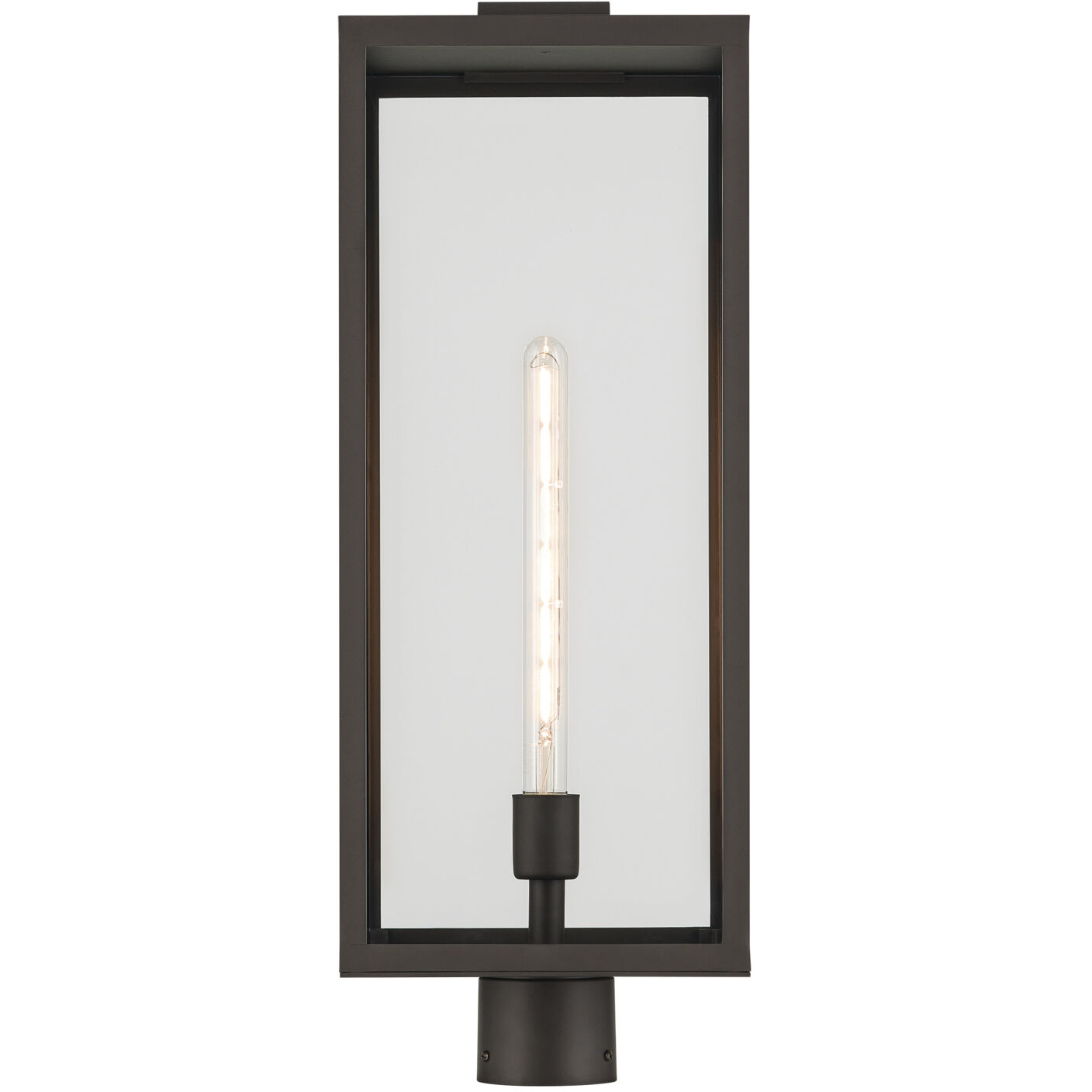 Branner 1 Light 25.5 inch Olde Bronze Outdoor Post Lantern