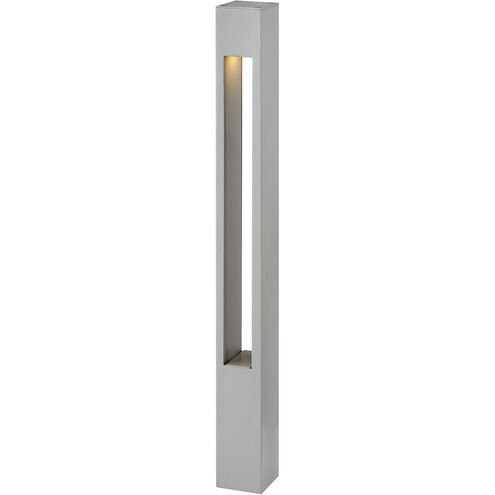 Atlantis 12v 4.00 watt Titanium Landscape Path Bollard, Square