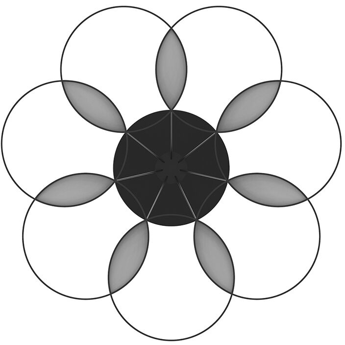 Maestro LED 25.75 inch Black Chandelier Ceiling Light