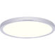 Canarm LED 15 inch Chrome Disc Light