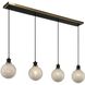 Gem Island Light Ceiling Light in Glossy Textured White