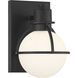 Pierce Wall Sconce Wall Light in Matte Black