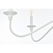 Rohan 8 Light 42 inch White Chandelier Ceiling Light