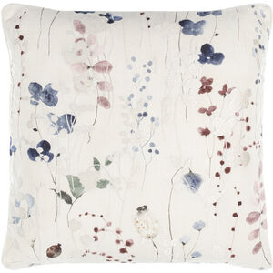 Painterly Florals Decorative Pillow