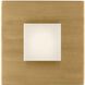 Drew & Jonathan Scott Brander LED 4.75 inch Satin Brass ADA Sconce Wall Light