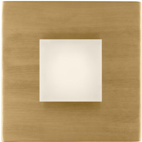 Drew & Jonathan Scott Brander LED 4.75 inch Satin Brass ADA Sconce Wall Light