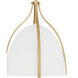 Arcelia 1 Light 12 inch Alturas Gold Pendant Ceiling Light, Medium