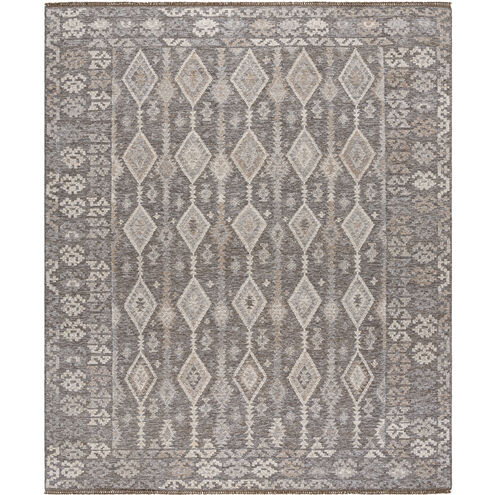 Tempe 90 X 60 inch Nickel / Sage / Metallic - Silver / Prairie Dust / Ash / Walnut Handmade Rug in 5 x 8