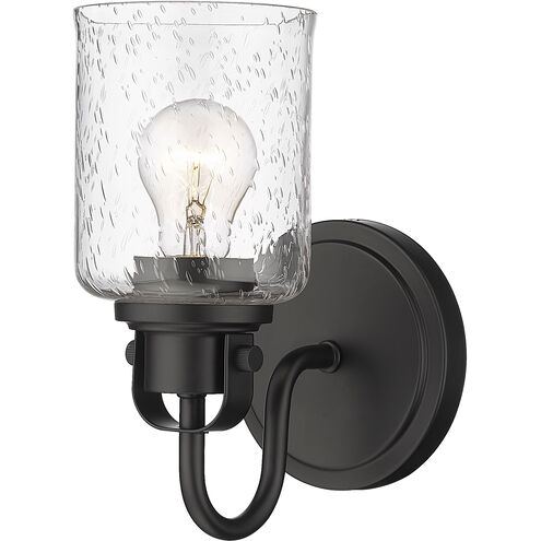 Kinsley 1 Light 5 inch Matte Black Wall Sconce Wall Light