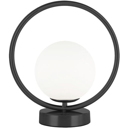 Adrienna 11 inch 40.00 watt Matte Black Decorative Table Lamp Portable Light