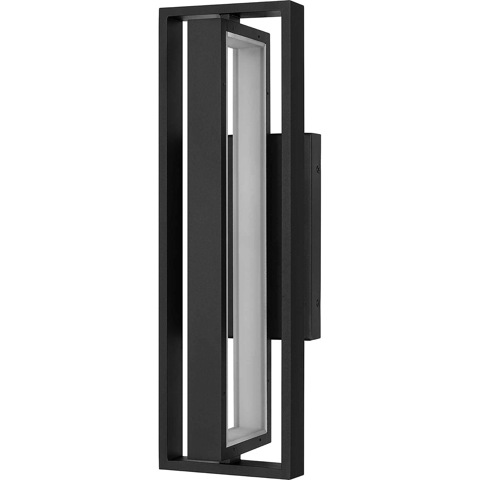 In & Out LED 18.5 inch Sand Black Outdoor Wall Sconce
