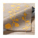 Athena 96 X 60 inch Taupe/Saffron Rugs