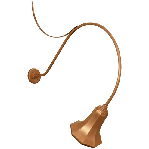 Thomas O'Brien Academy Barn Light LED 44.25 inch Soft Copper Anchored Larrabee Barn Light in 9.25" Soft Copper Savannah Shade