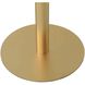 Ronan 39.5 X 28 inch Black and Gold Pub Table