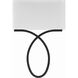 Brinkley Bath Wall Light in Black Forged