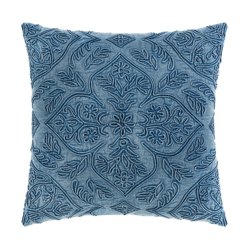 Wedgemore 20 X 20 inch Dark Blue Pillow Kit, Square