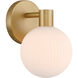 Fenton 1 Light 6 inch Legacy Brass Vanity Light Wall Light