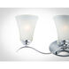 Vital 3 Light 23.5 inch Polished Chrome Bath Vanity Wall Light